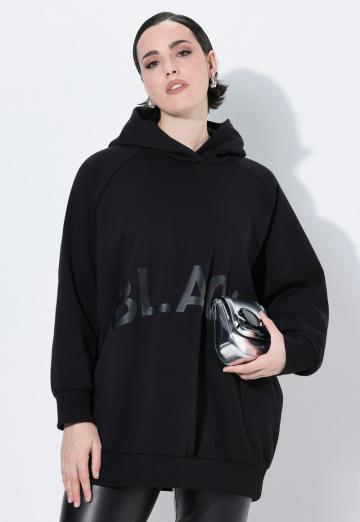 Пуловер с капюшоном