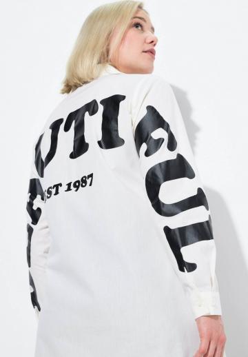 Длинная блузка