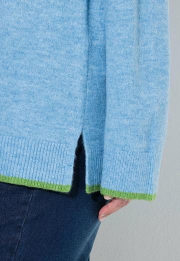 Длинный пуловер