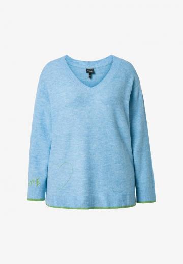 Длинный пуловер