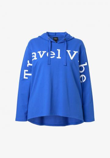 Пуловер с капюшоном