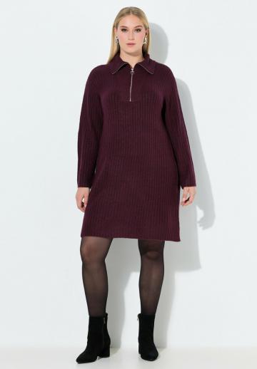 Вязаное платье