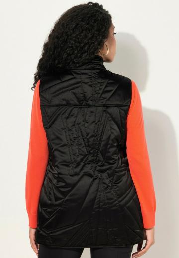 Длинный жилет