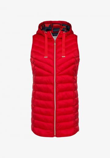 Длинный жилет