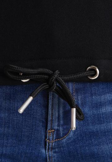 Пуловер с капюшоном