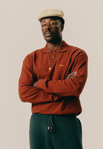 Поло с длинным рукавом