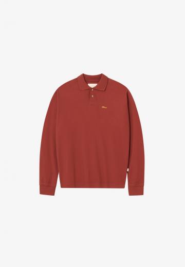 Поло с длинным рукавом