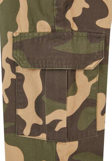 Брюки с накладными карманами