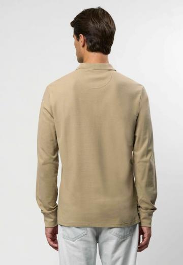 Поло с длинным рукавом