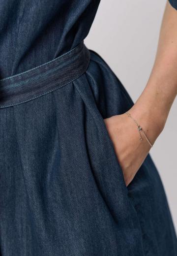 Джинсовое платье