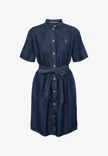 Джинсовое платье