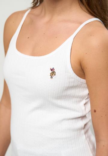 Топ на бретельках