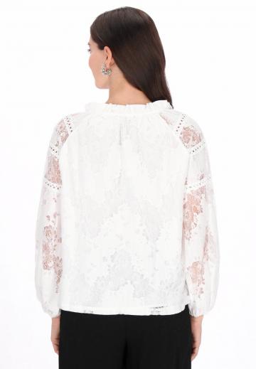 Кружевная блузка