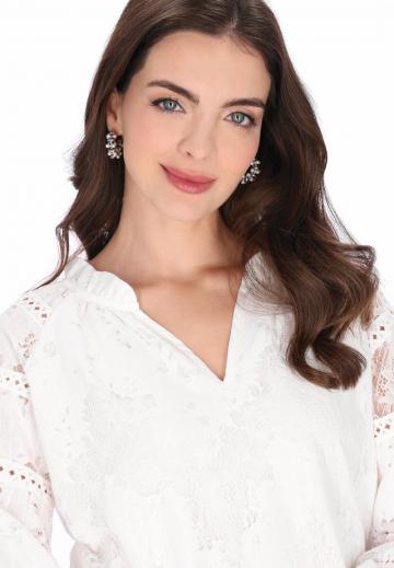 Кружевная блузка