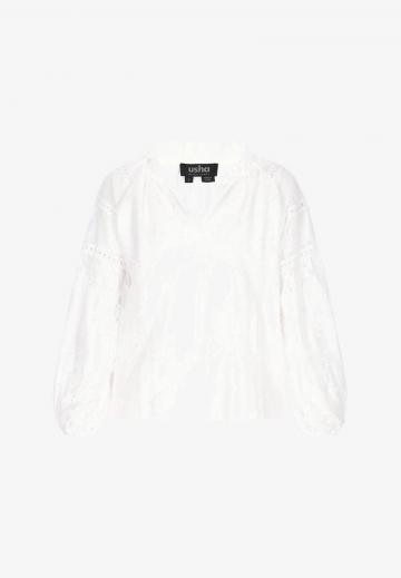 Кружевная блузка