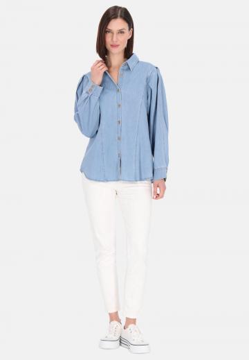 Джинсовая блузка