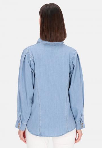 Джинсовая блузка