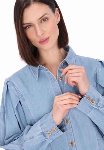 Джинсовая блузка