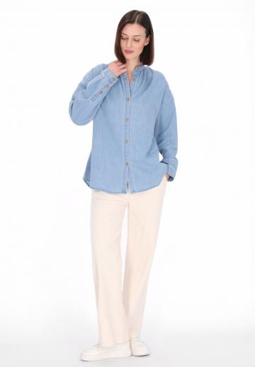 Джинсовая блузка