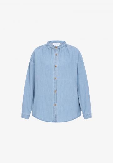 Джинсовая блузка