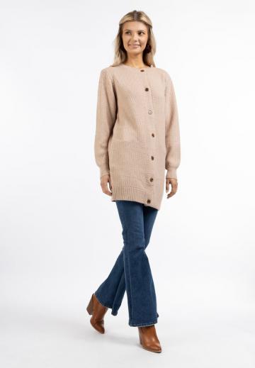 Длинный жилет