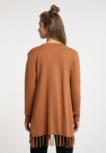 Длинный жилет