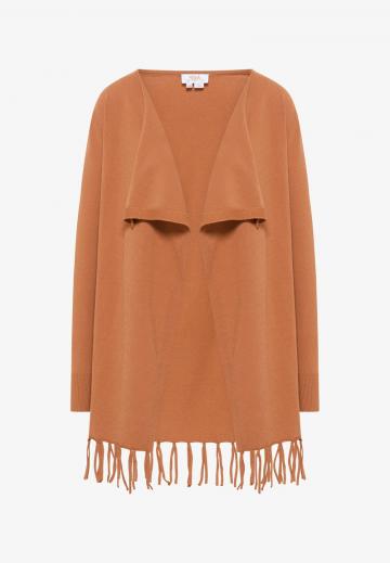 Длинный жилет