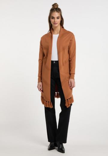 Длинный жилет