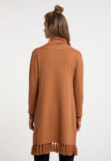 Длинный жилет