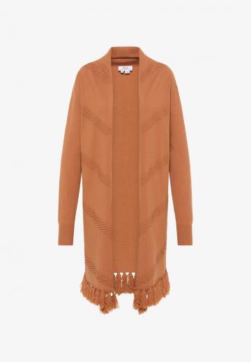 Длинный жилет