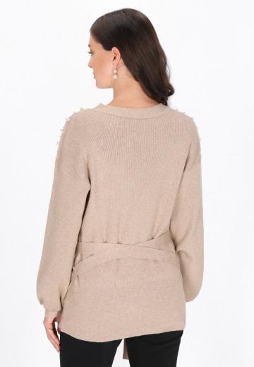 Длинный кардиган