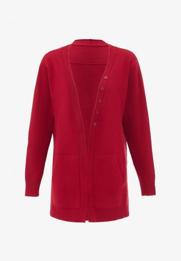 Длинный жилет