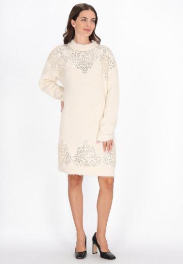 Вязаное платье