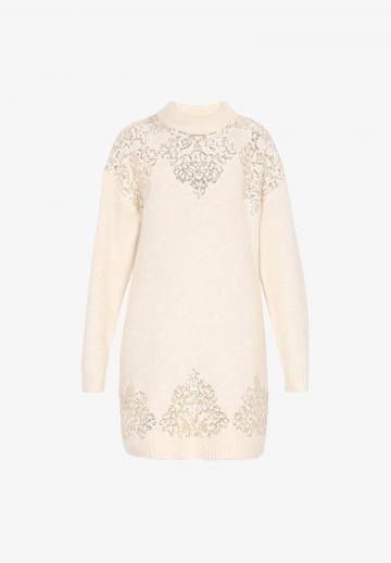 Вязаное платье