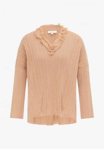 Длинный пуловер