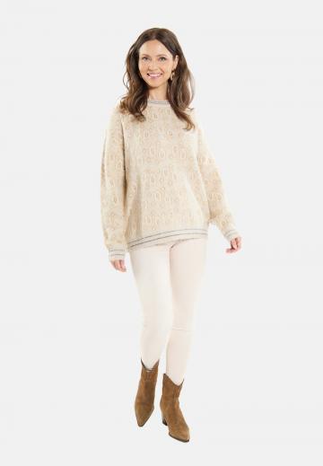 Длинный пуловер