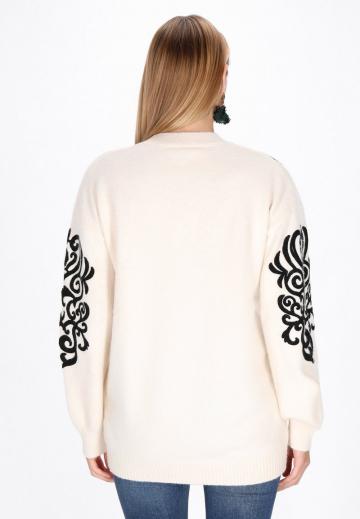 Длинный пуловер