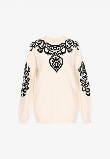 Длинный пуловер