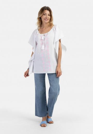 Длинная блузка