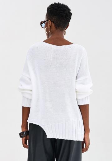 Длинный пуловер