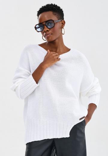 Длинный пуловер