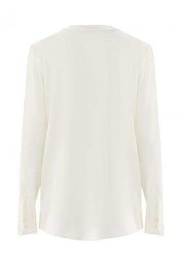 Атласная блузка