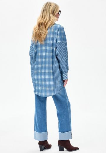 Длинная блузка