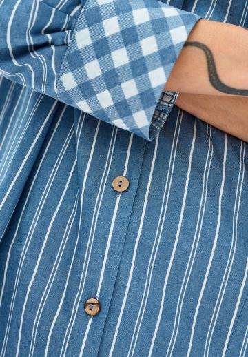 Длинная блузка