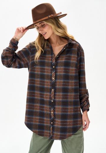 Длинная блузка