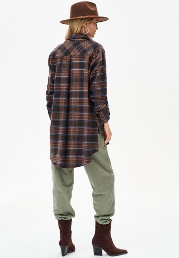 Длинная блузка