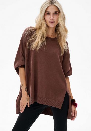 Длинный пуловер