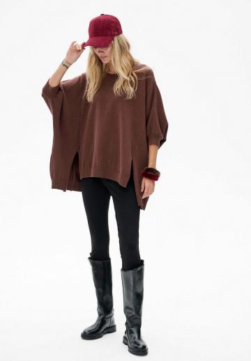 Длинный пуловер