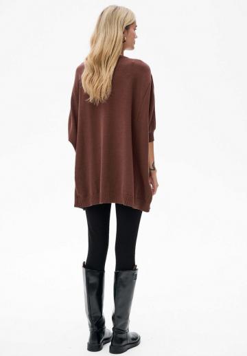 Длинный пуловер