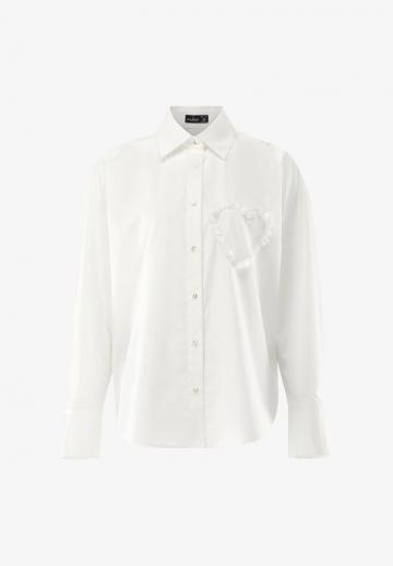 Атласная блузка